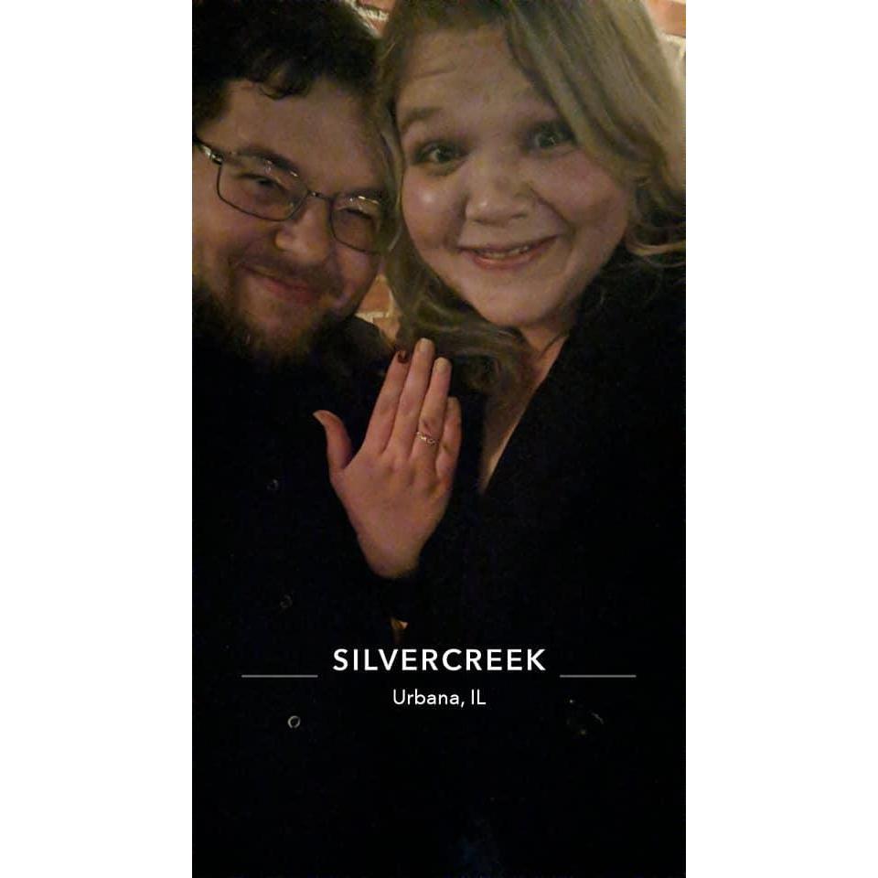 First Engagement Selfie