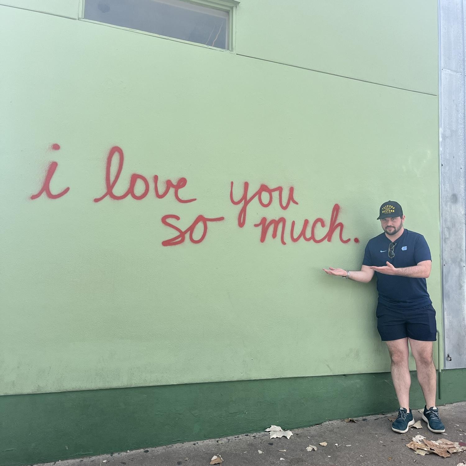 Iconic Austin sign on our first trip there in 2022!
