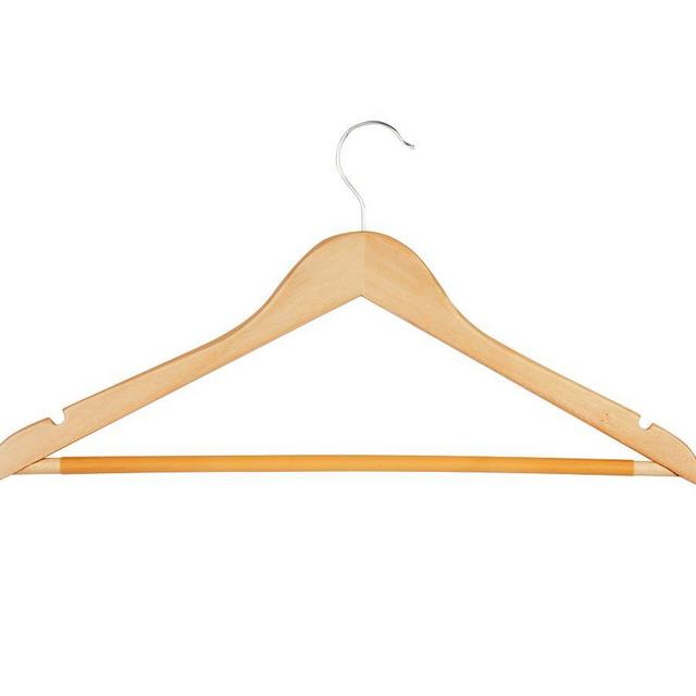 Wooden Clothing Hangers, 24 Pack