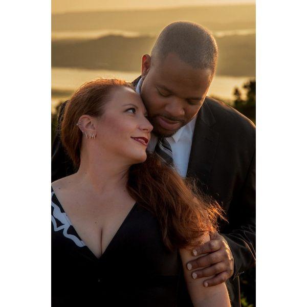 Sunset on the bluff - nothing more magical, nothing more romantic than watching the day fade with the one you love.