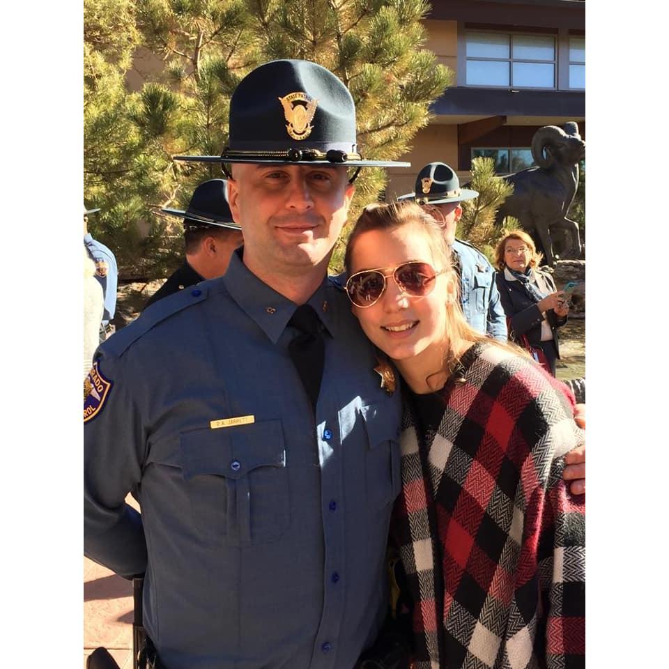 I now pronounce you, Trooper Jarrett.
