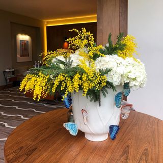 Cloudy Butterflies By Claudia Schiffer Vase