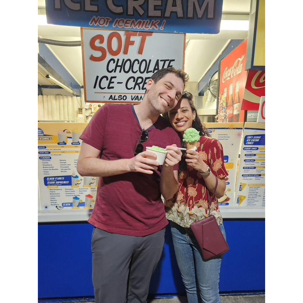 We both scream for ice cream 🍨