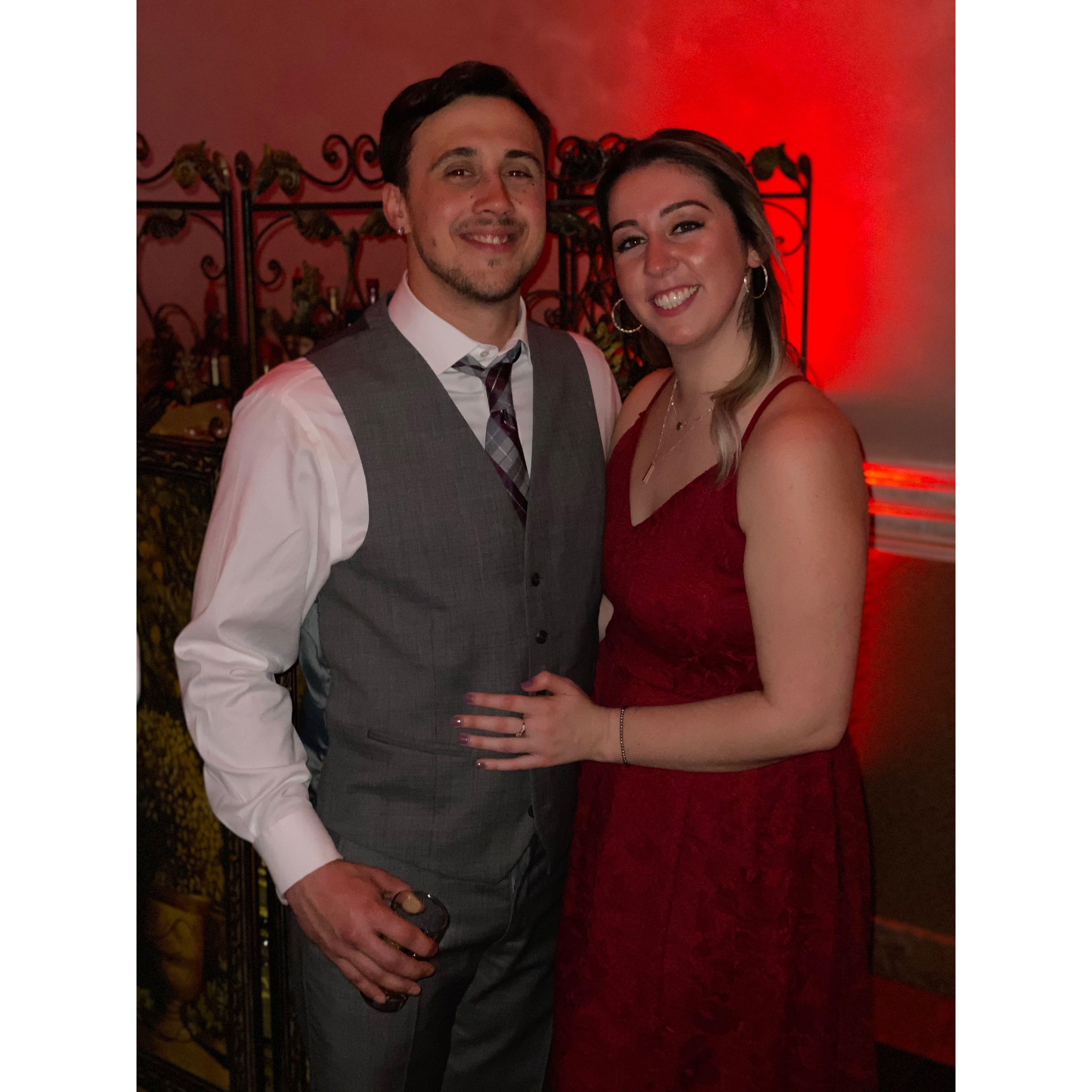 From our first wedding together.