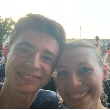 Our first concert! He had been following and listening to the artist's music for years. It just so happens that I was completely invested. This was October 22nd, three days prior to our engagement.