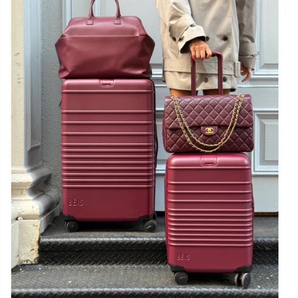 The Carry-On Roller in Burgundy