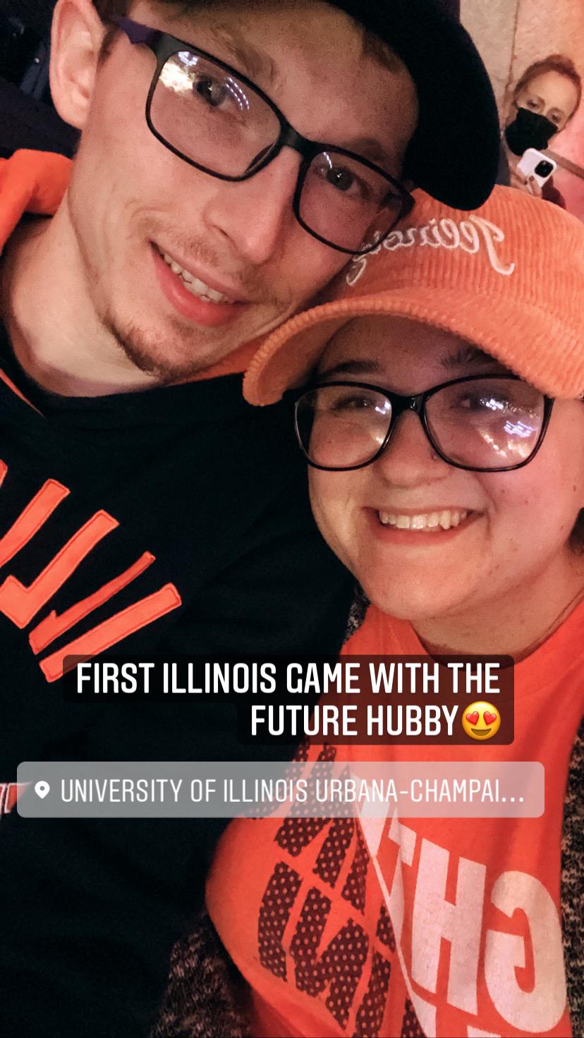 My first Illinois basketball game
