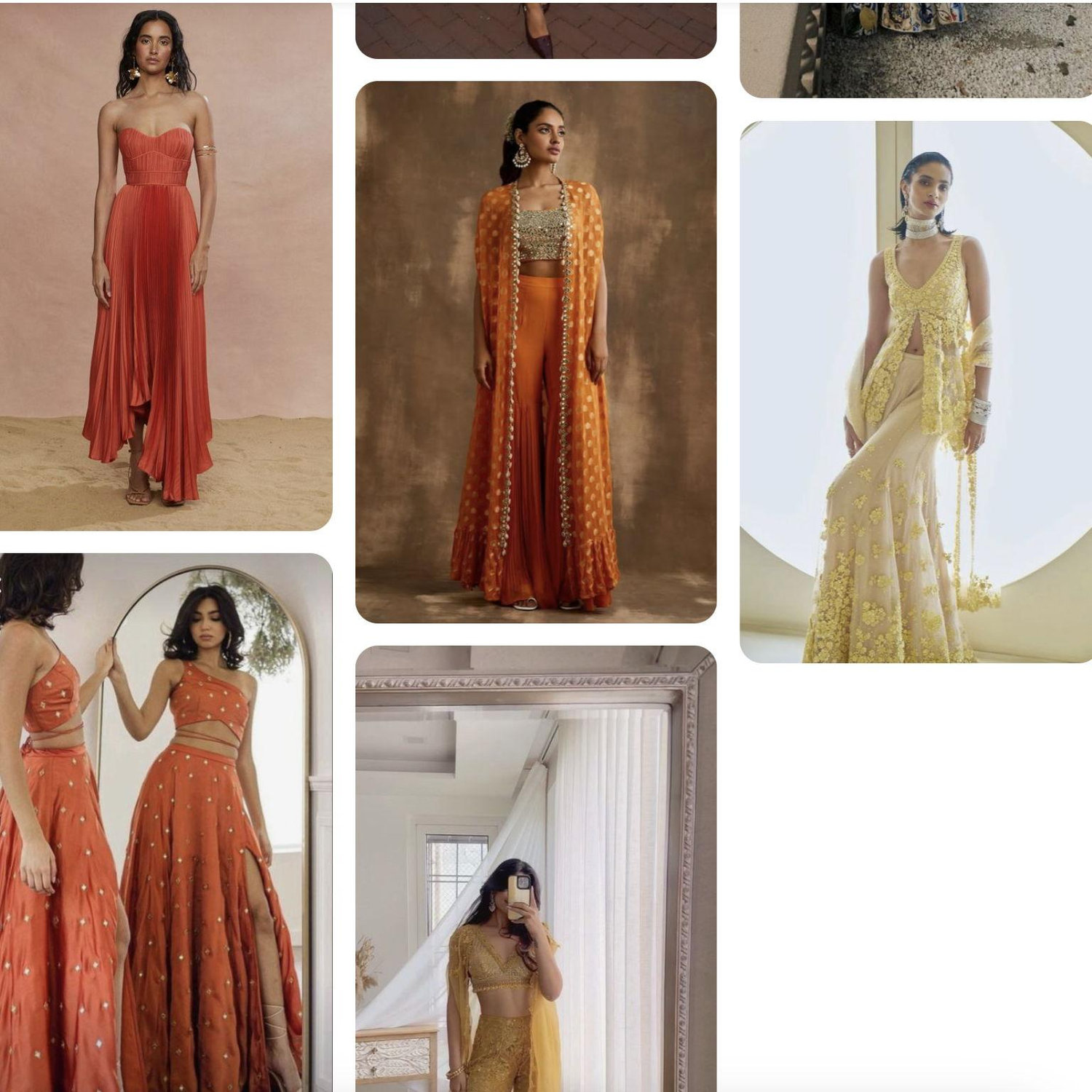 Women's haldi Inspo