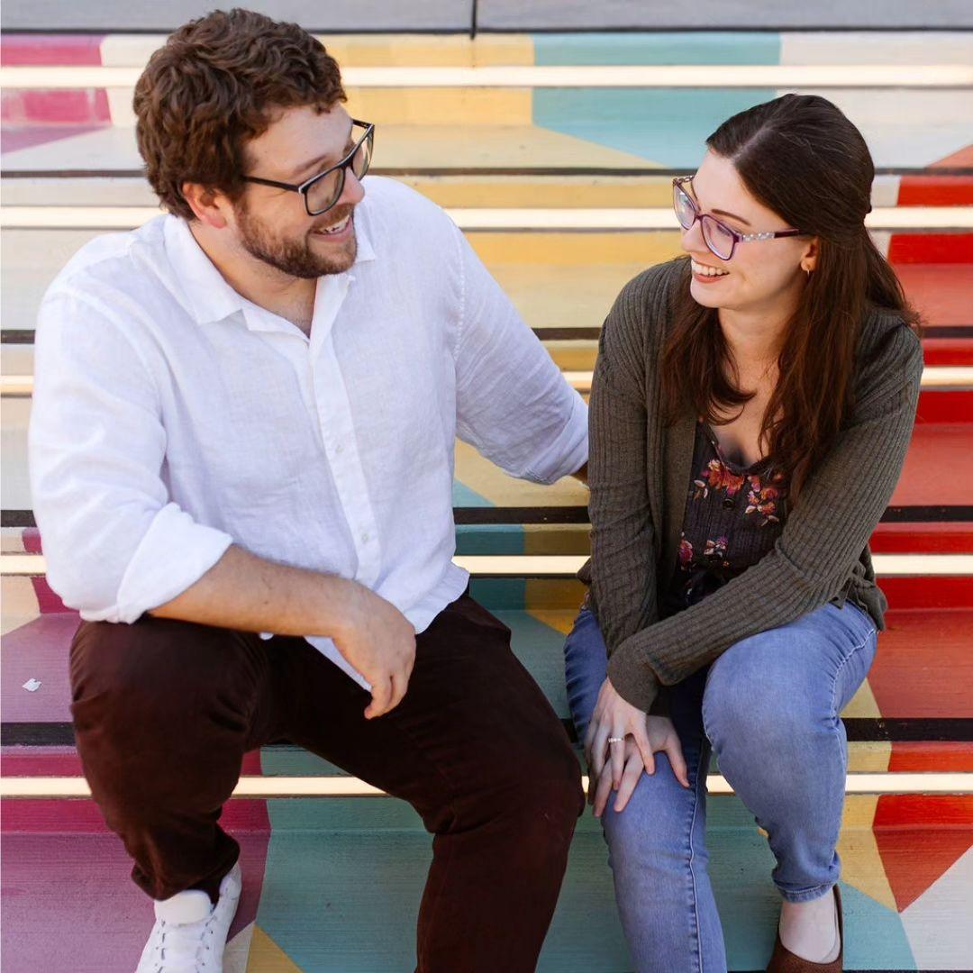 Abby's favorite photo from the engagement photoshoot.
