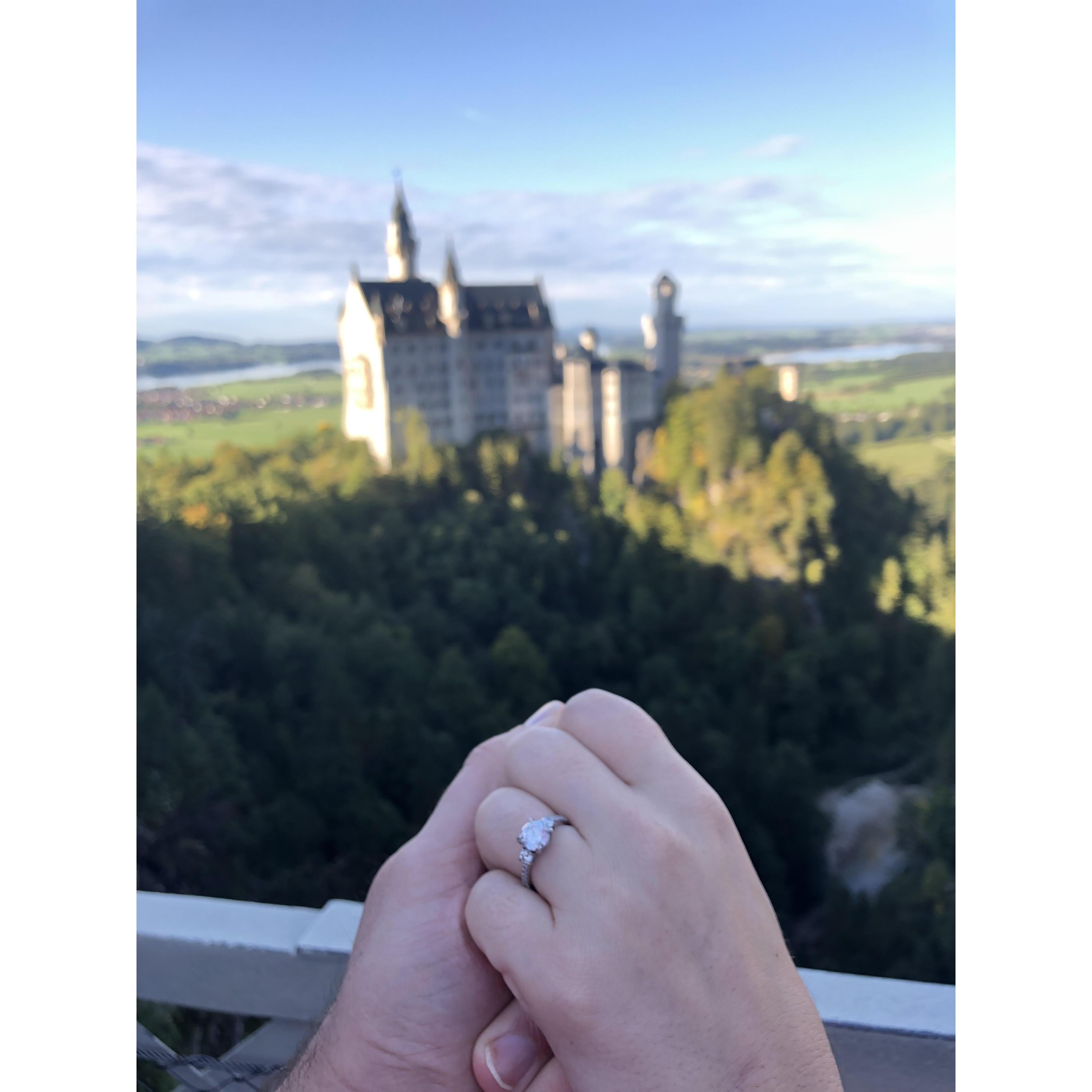 Ring shot at Neuschwanstein