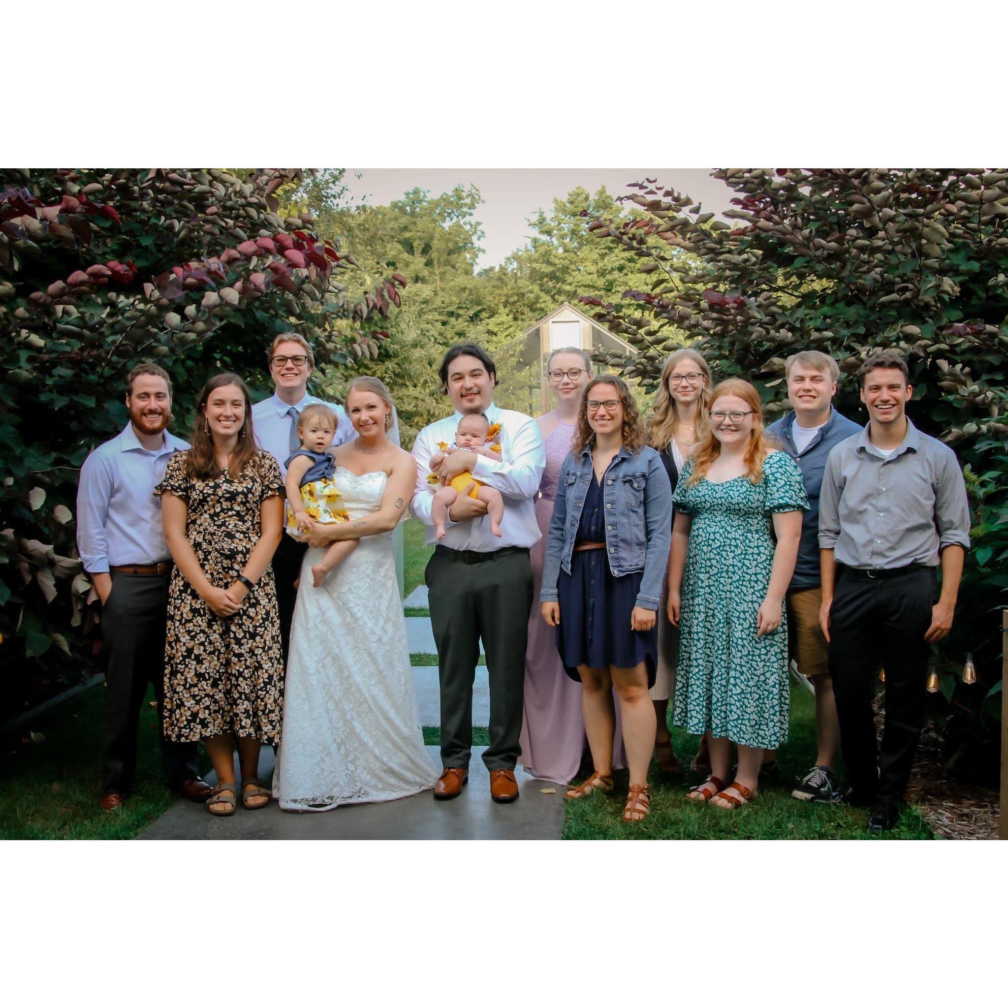 Cousins! Rachel and Jordan Newhouse's Wedding.