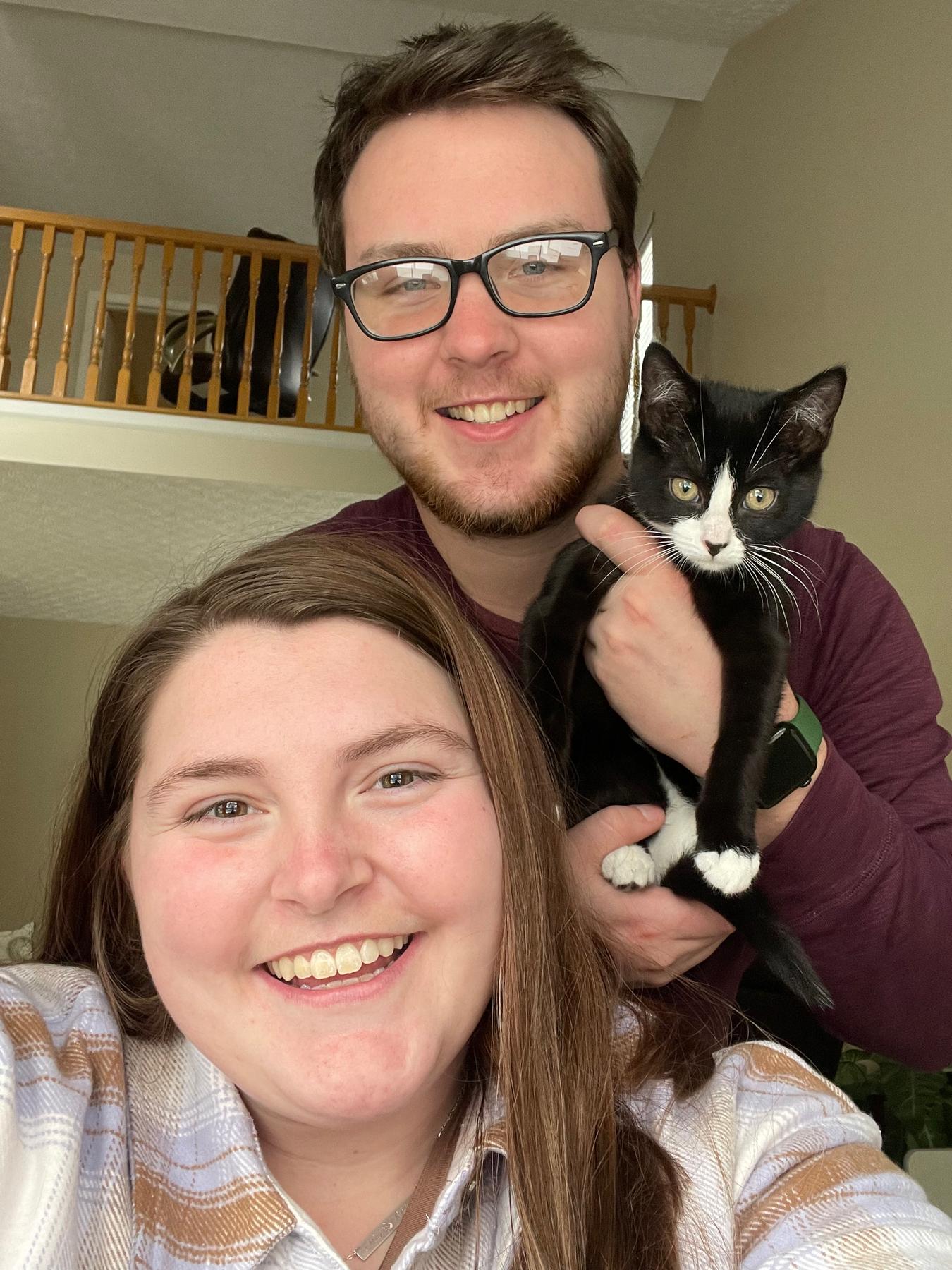 Our first addition to our little family! Poppy came along right after Emily graduated from undergrad and right before she moved to Indy for grad school!