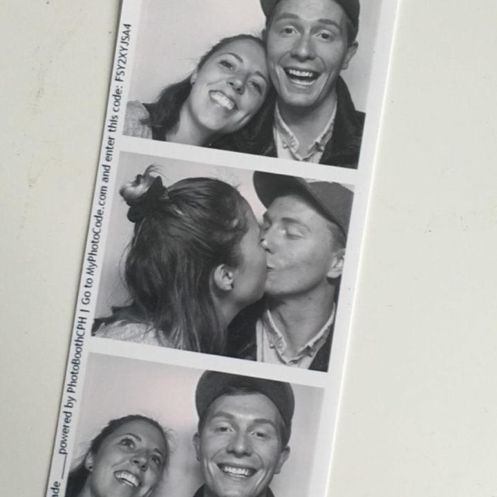 Camilla and Mads in 2016.