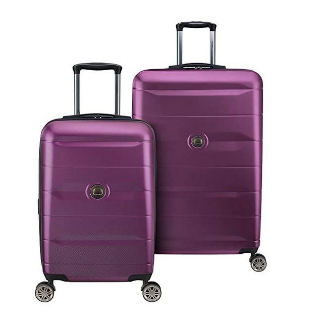 DELSEY Paris Comete 2.0 Hardside Expandable Luggage with Spinner Wheels, Purple, 2-Piece Set (21/28)