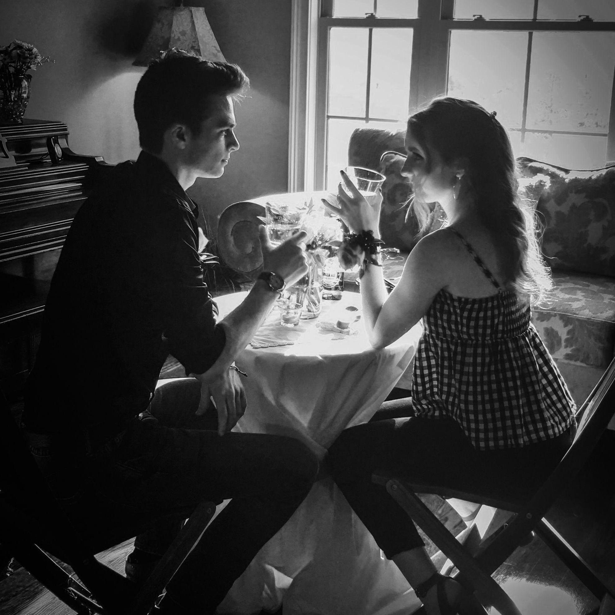 Our sweet little Covid prom! This was right after we started dating in 2020.