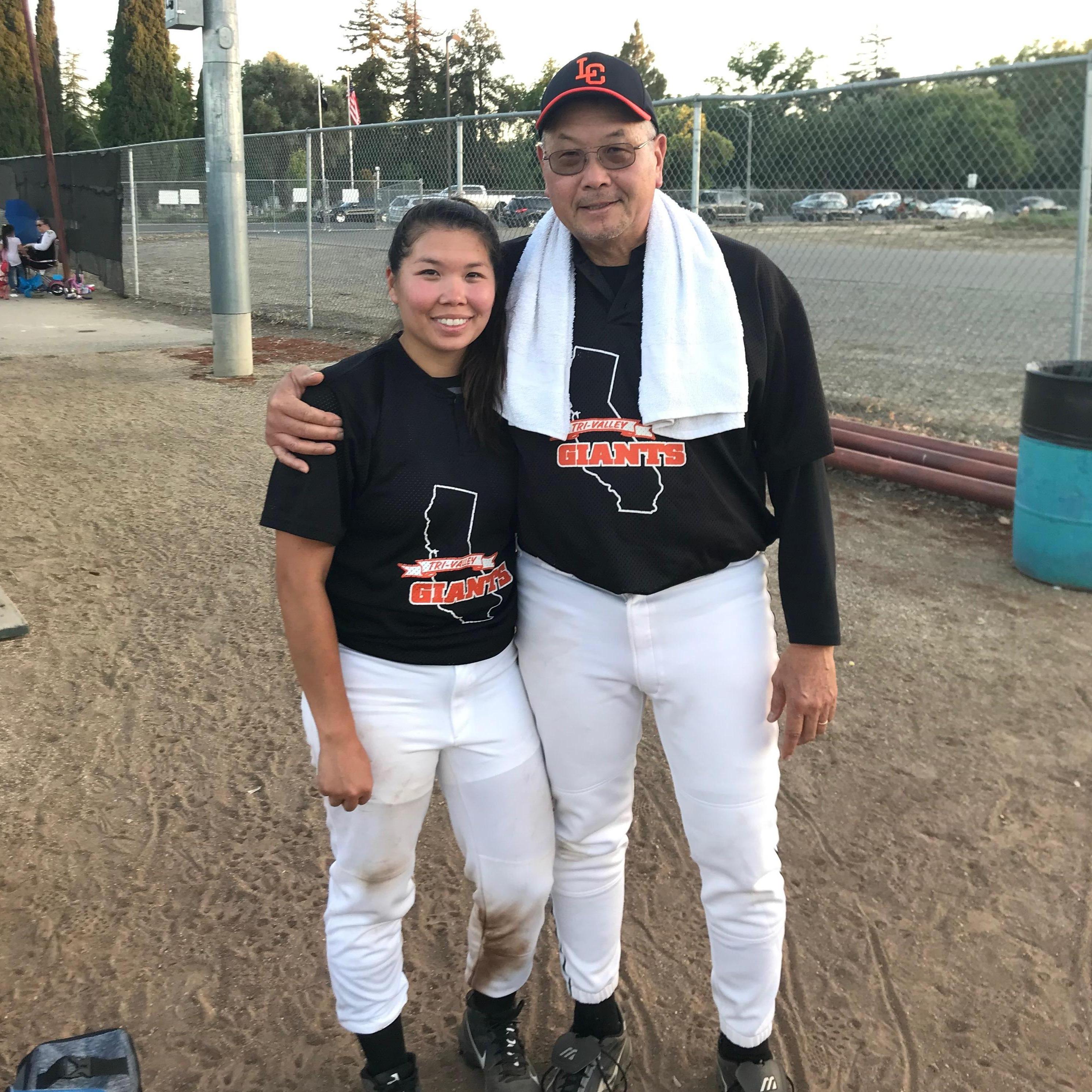 I finally got to play a game with my pops. Defense #1 and #2