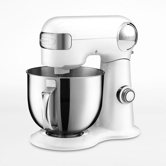 Cuisinart ® Precision Master ™ 5.5-Qt. Linen White Stand Mixer