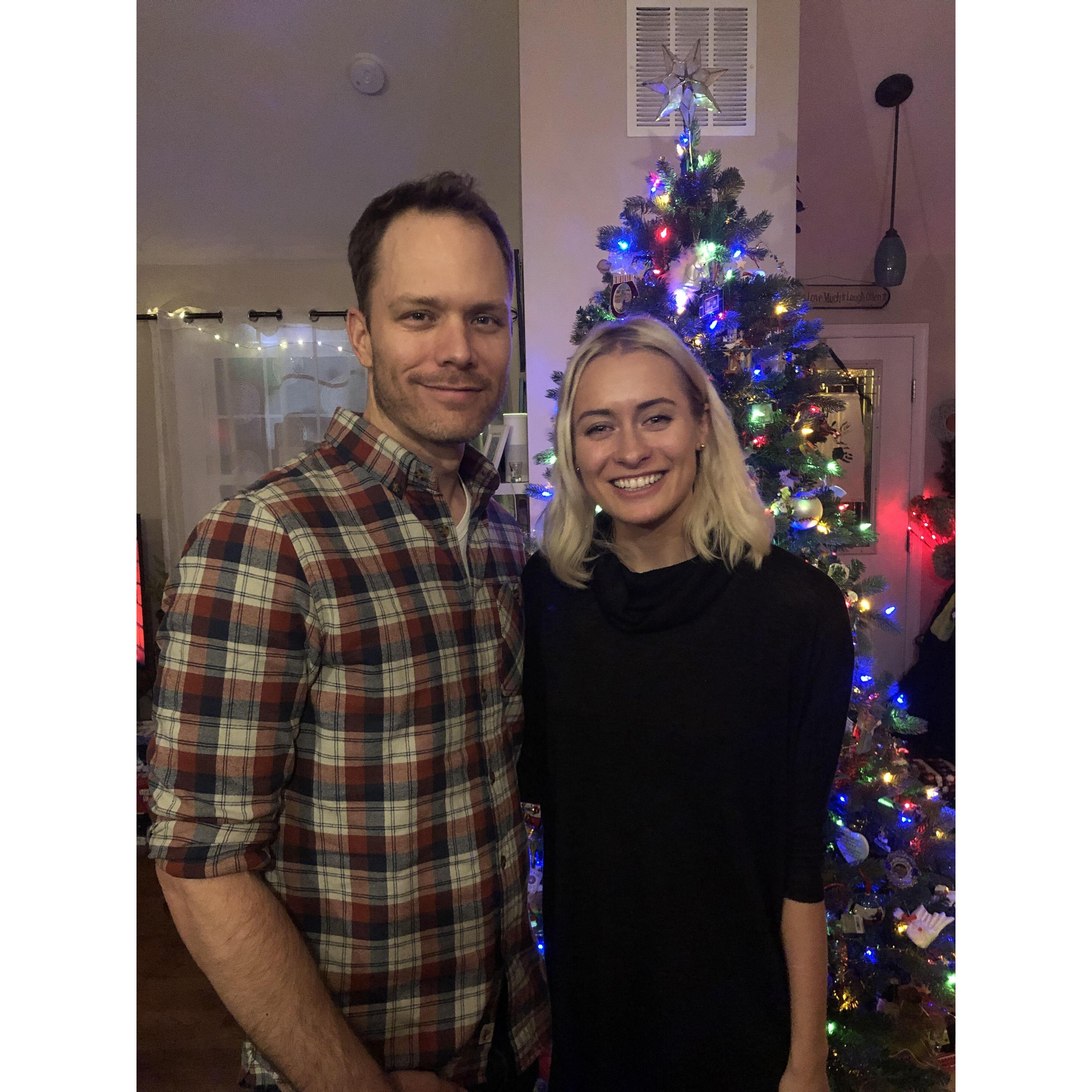 Our first Chrismas together.