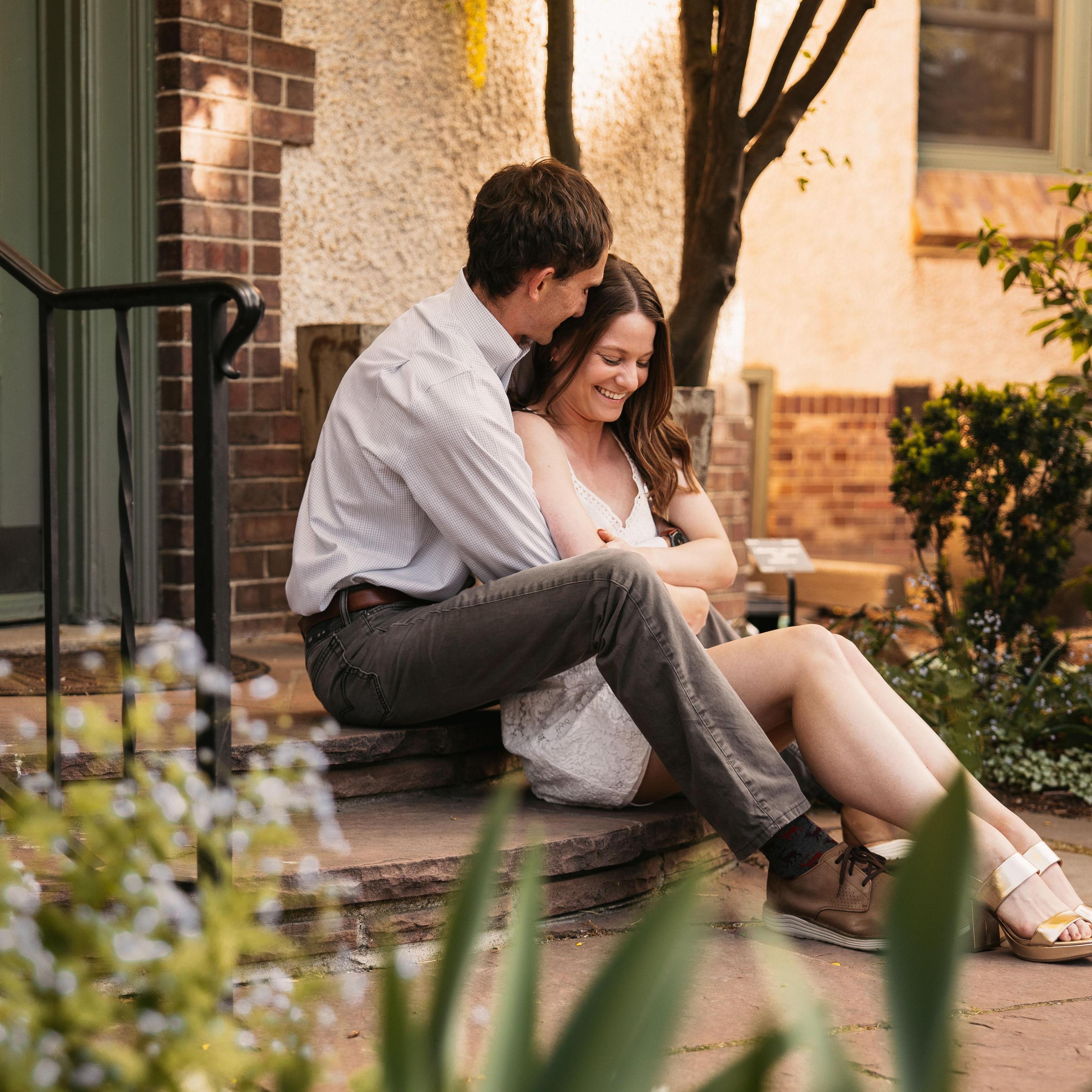 Engagement photos by Emily Elizabeth Photography.