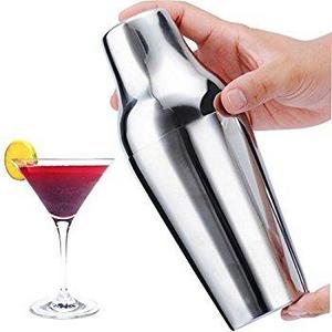 Trudeau Stainless Steel 27 ounce Cocktail Shaker with Measuring Cap