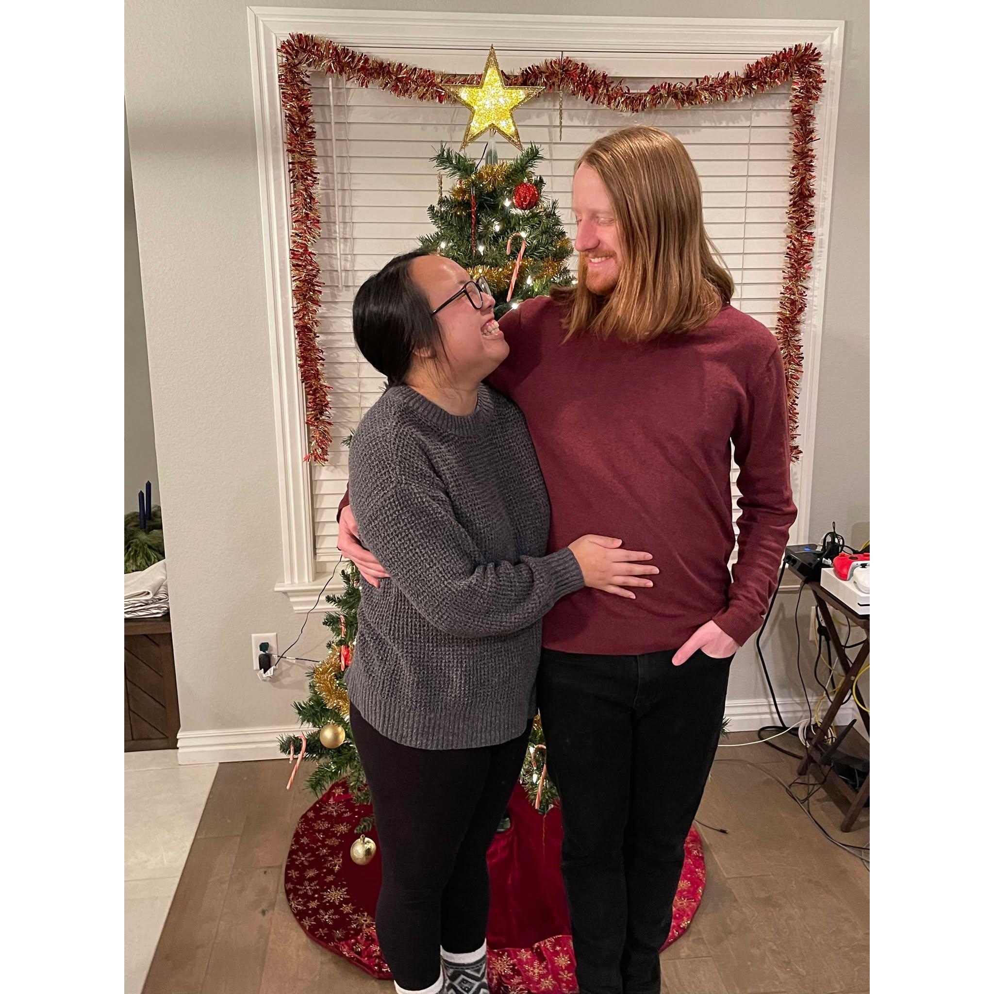 First Christmas in their first home; 2023.