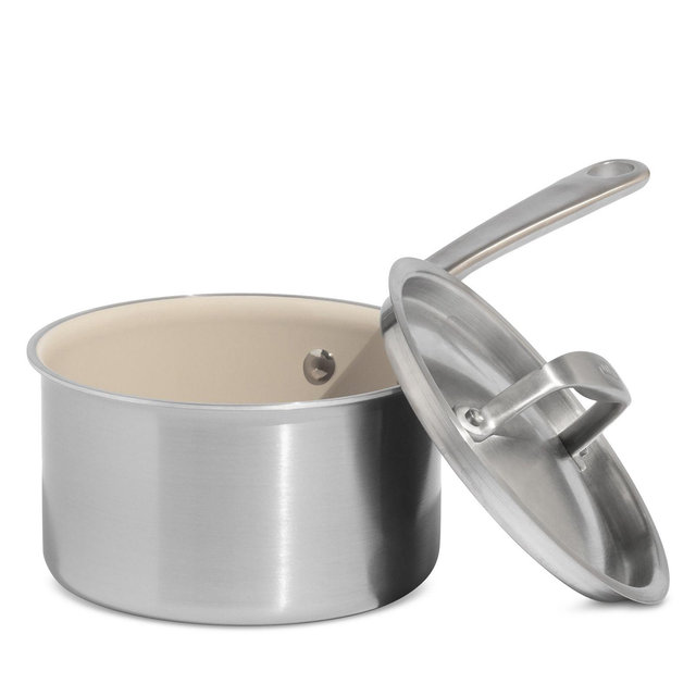 Made In CeramiClad™ 2 Qt. Nonstick Saucepan and Lid