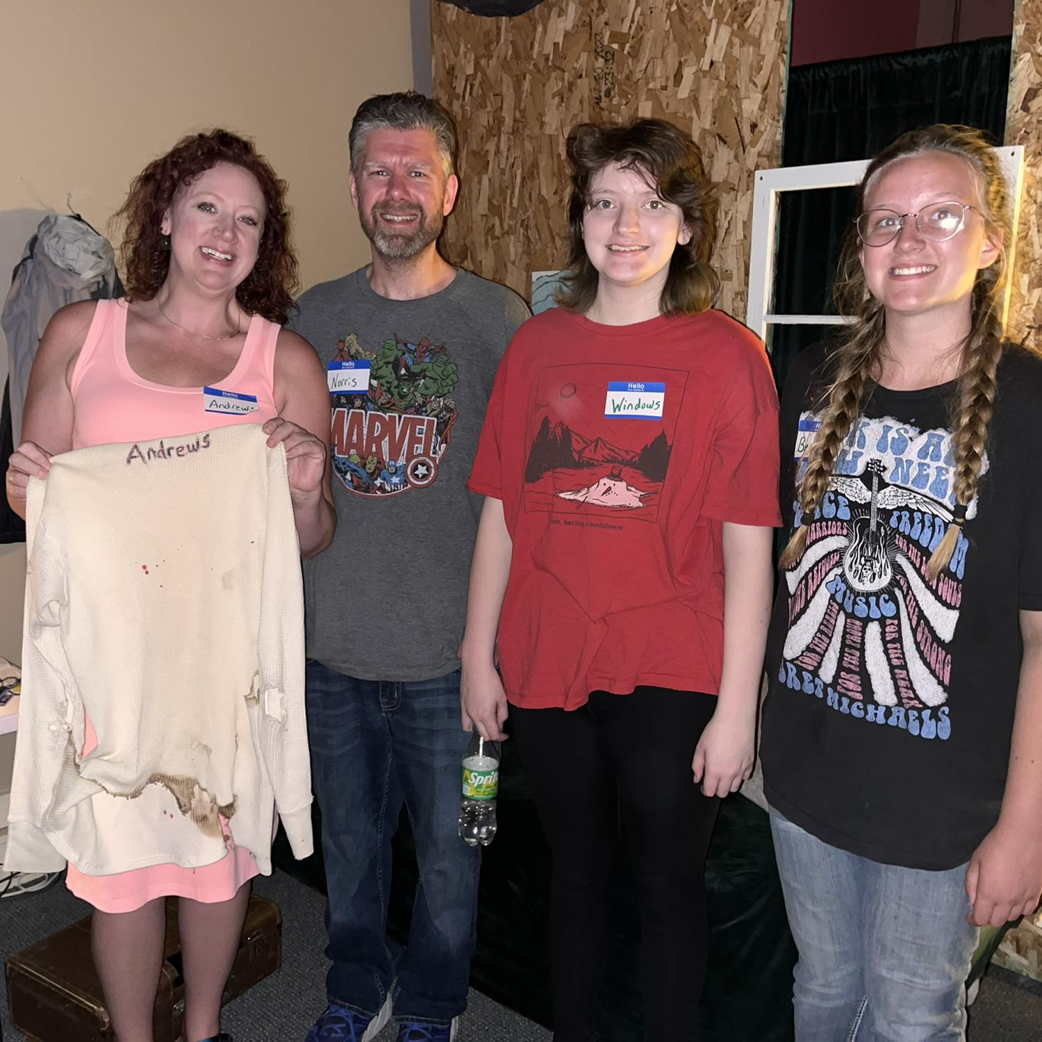 Escape Room with Sky and DeAnna