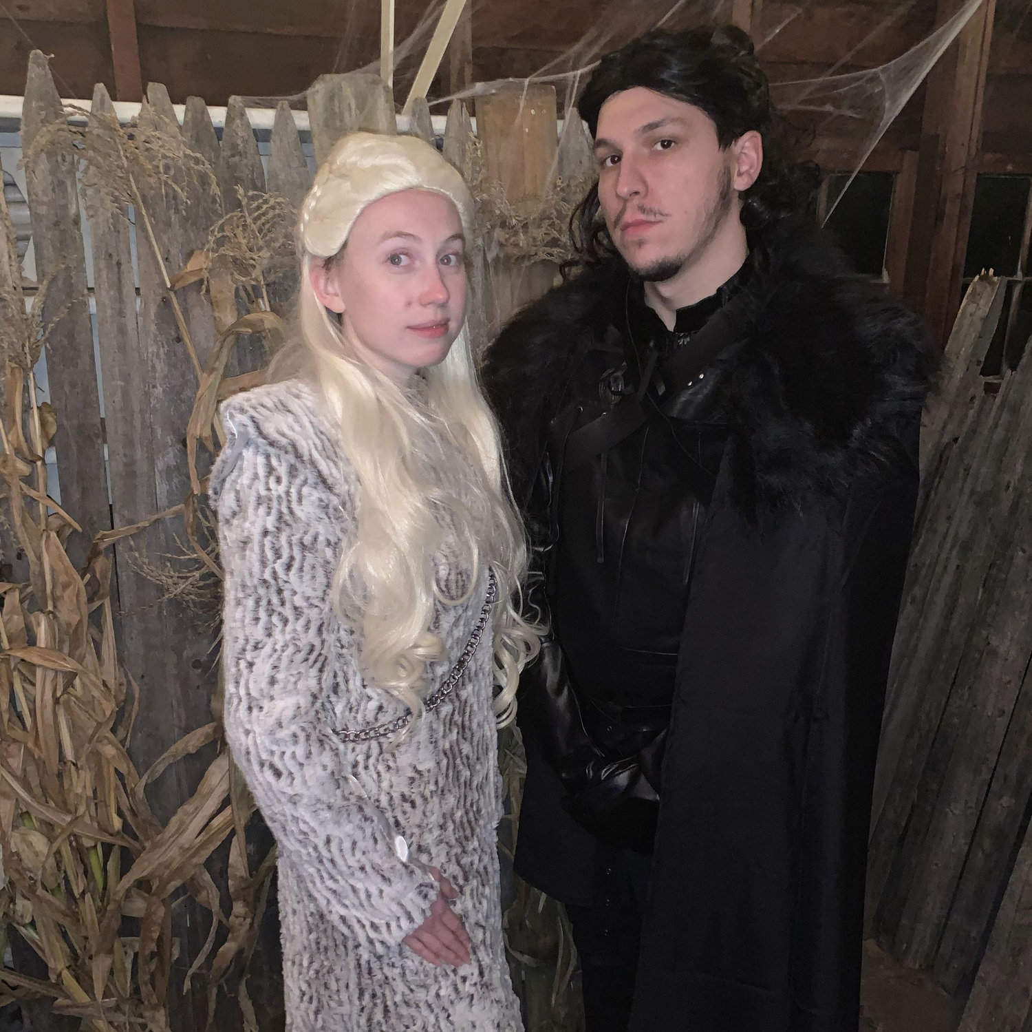 Probably our favorite Halloween costume - Daenerys Targaryen and Jon Snow!