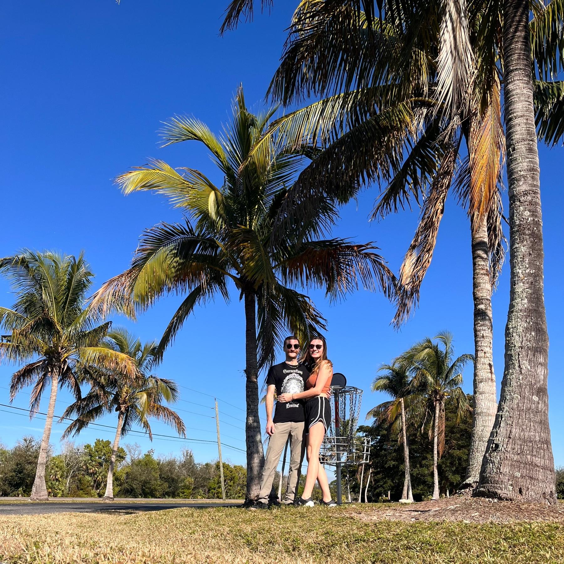 Discing in sunny Florida