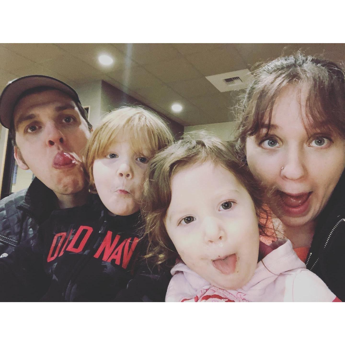Valentine's Day with the kiddos. <3