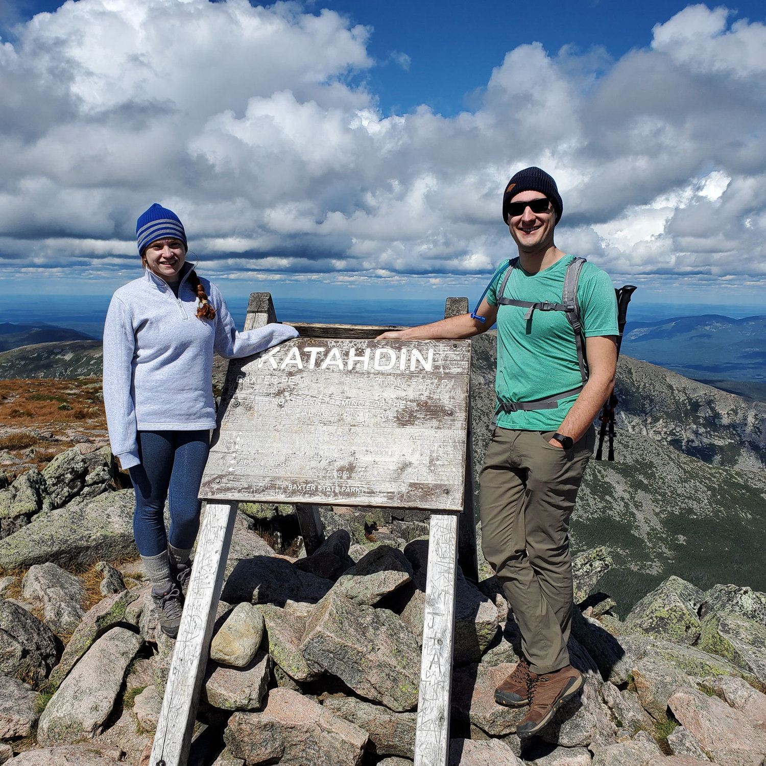 September 2020: Hiking Mt Katahdin in Maine