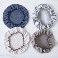 Linen & Cotton Bowl Covers (Set of 6)