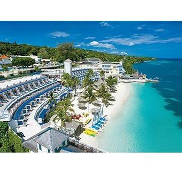 View of the resort
