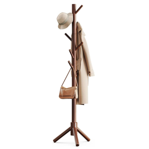 Wooden Coat Rack