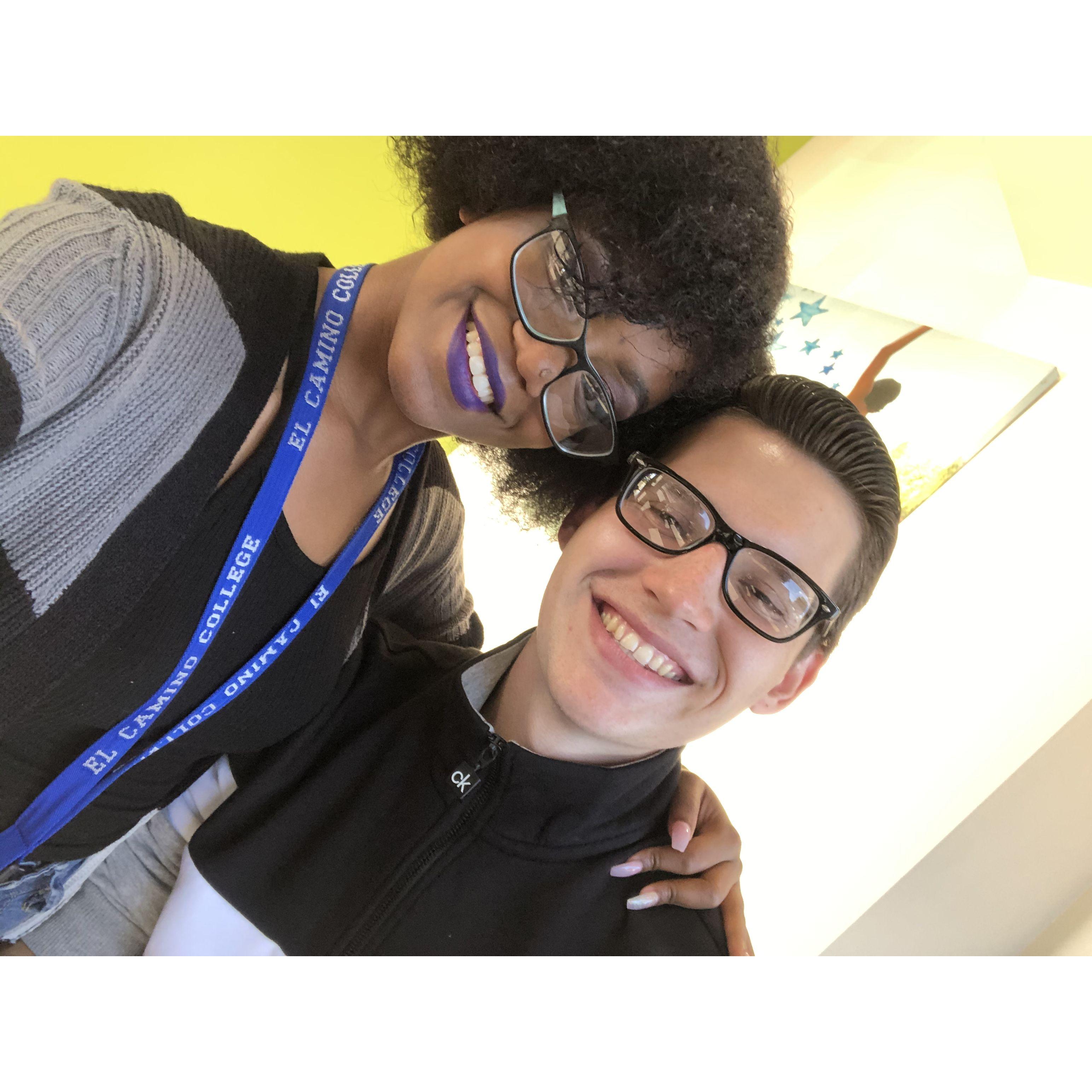 Our first semester at El Camino College, #2019