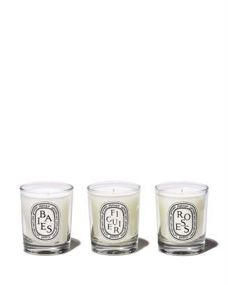 Diptyque Baies, Figuier, Roses Candle Gift Set
