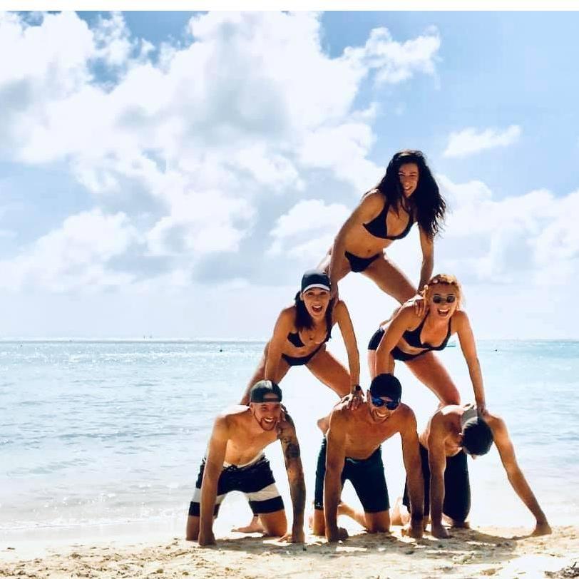 Guadeloupe island. December, 2019. Our amazing pyramid!