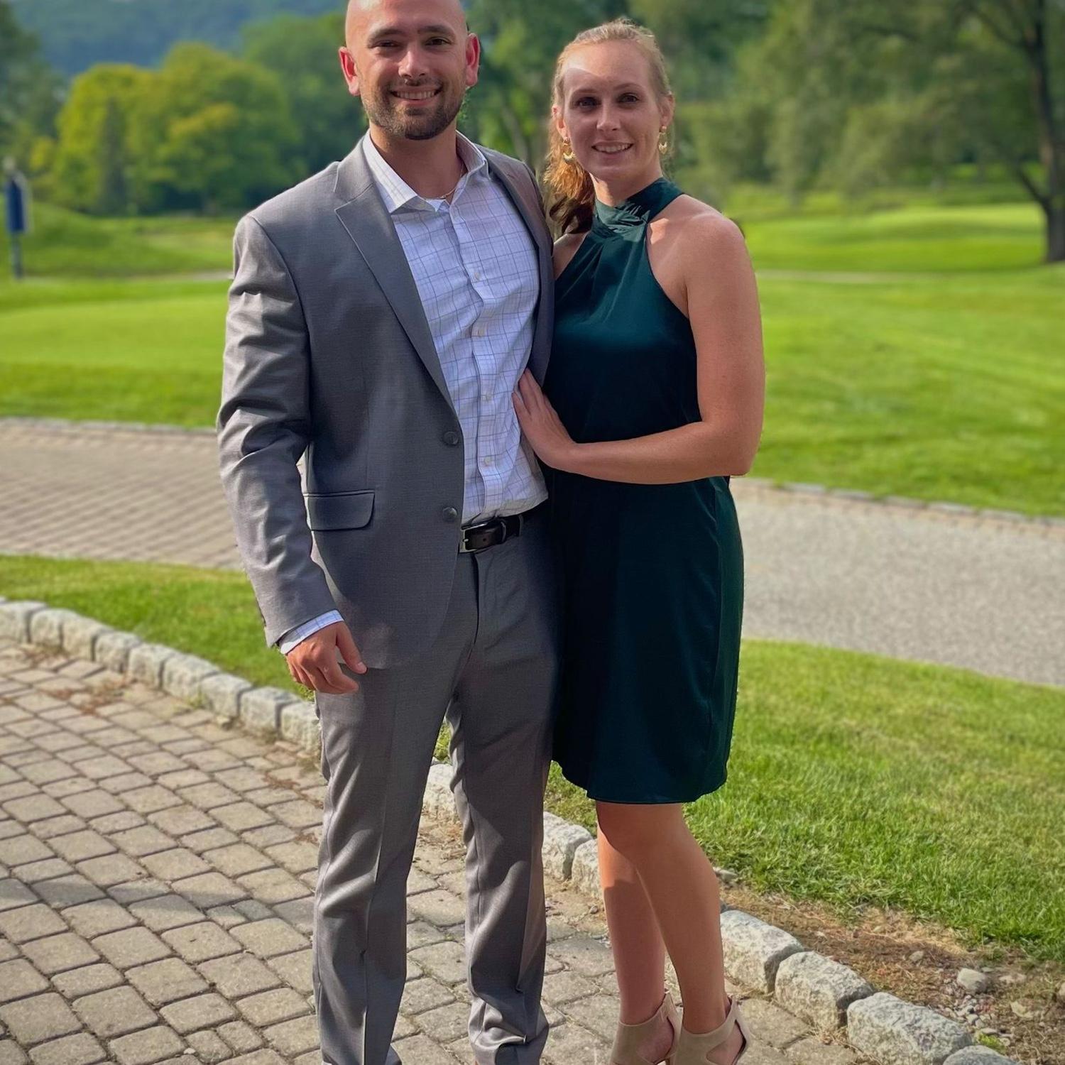 1st wedding we went to together - congratulations to Jake and Amanda!