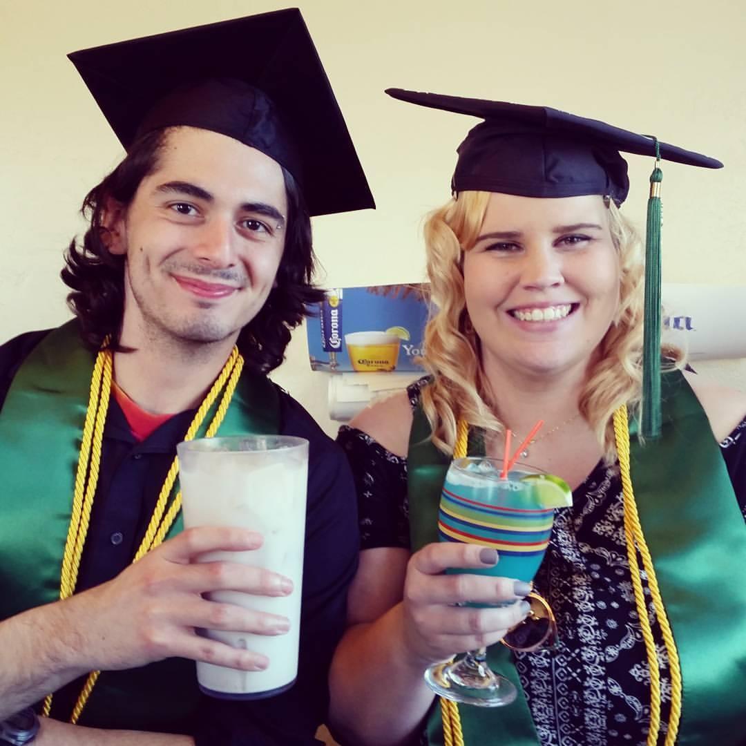 Proud Bachelors of Science!