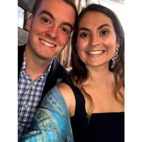 In Virginia celebrating Jess (Brendan's cousin) and Dom's wedding! - April 2019