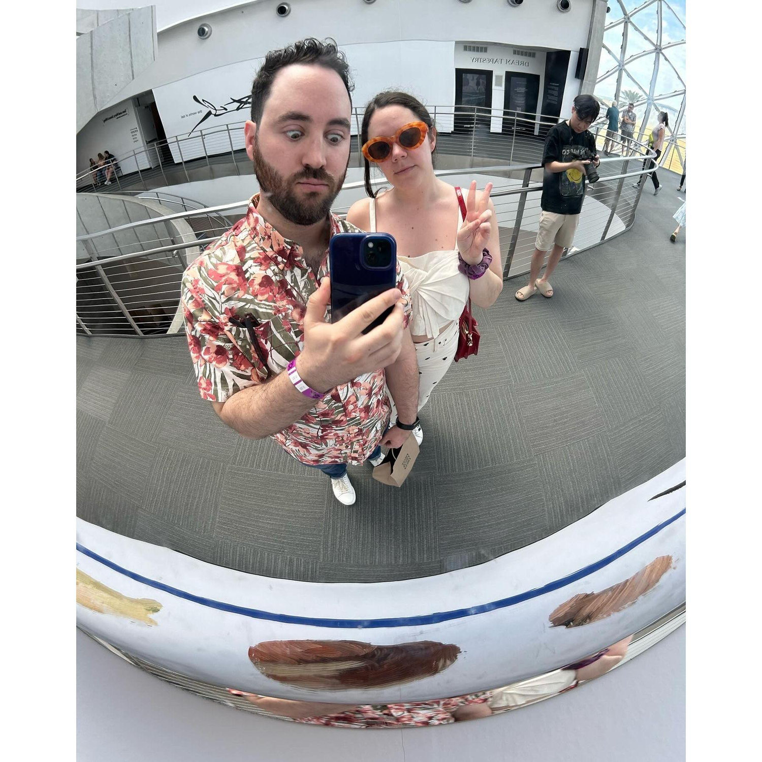 Dali Museum selfie