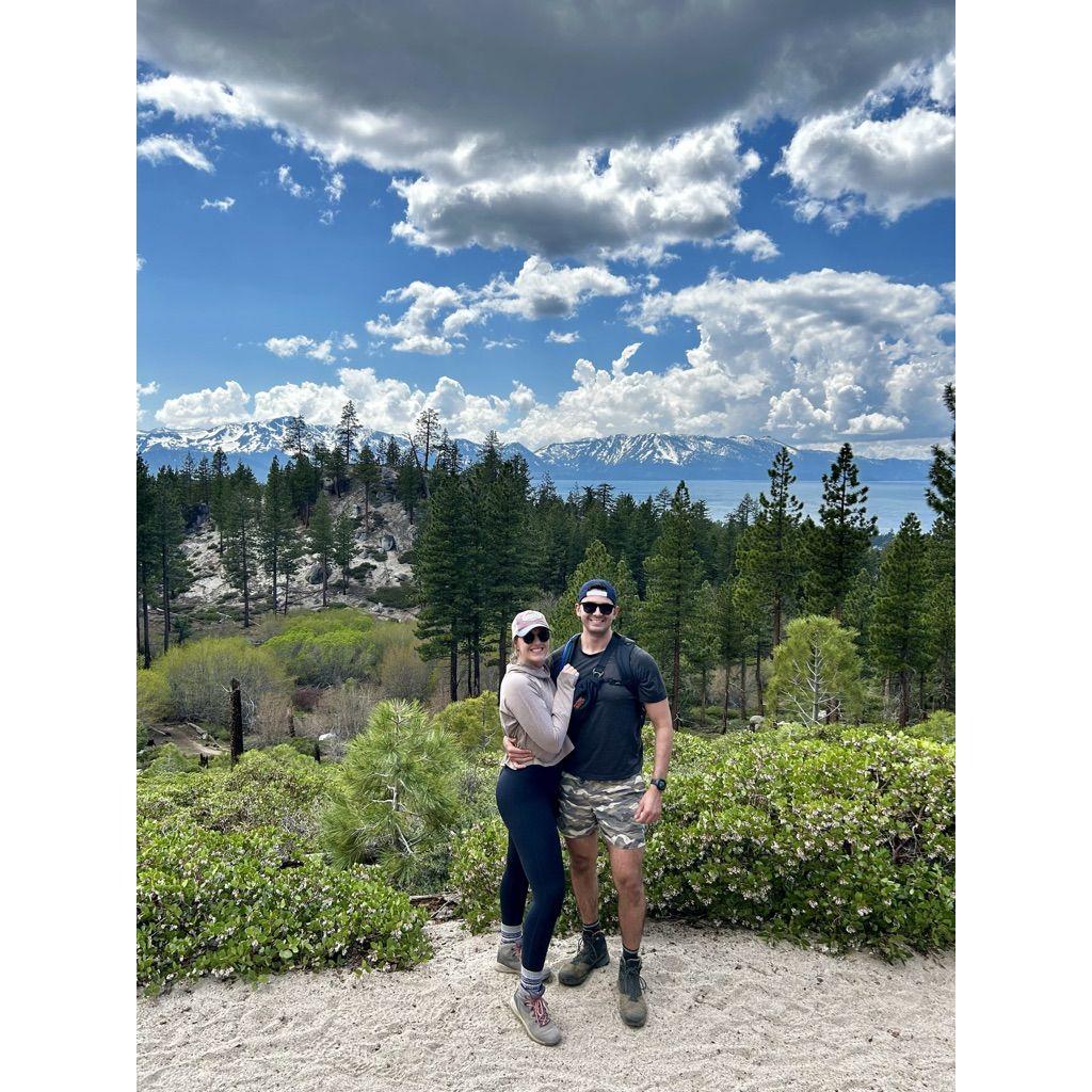 Camping in South Lake Tahoe with mom and dad!