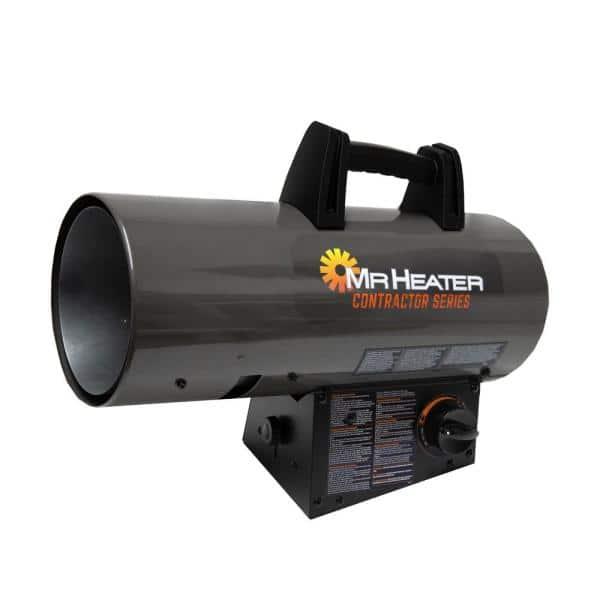 Contractor 60,000 BTU Forced Air Propane Heater with 10 ft. Hose and Regulator
