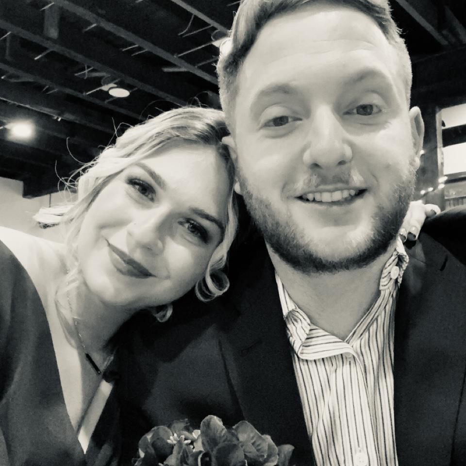 Attending our first wedding together. Mallory caught the bouquet during the bouquet toss...
March 12th, 2022