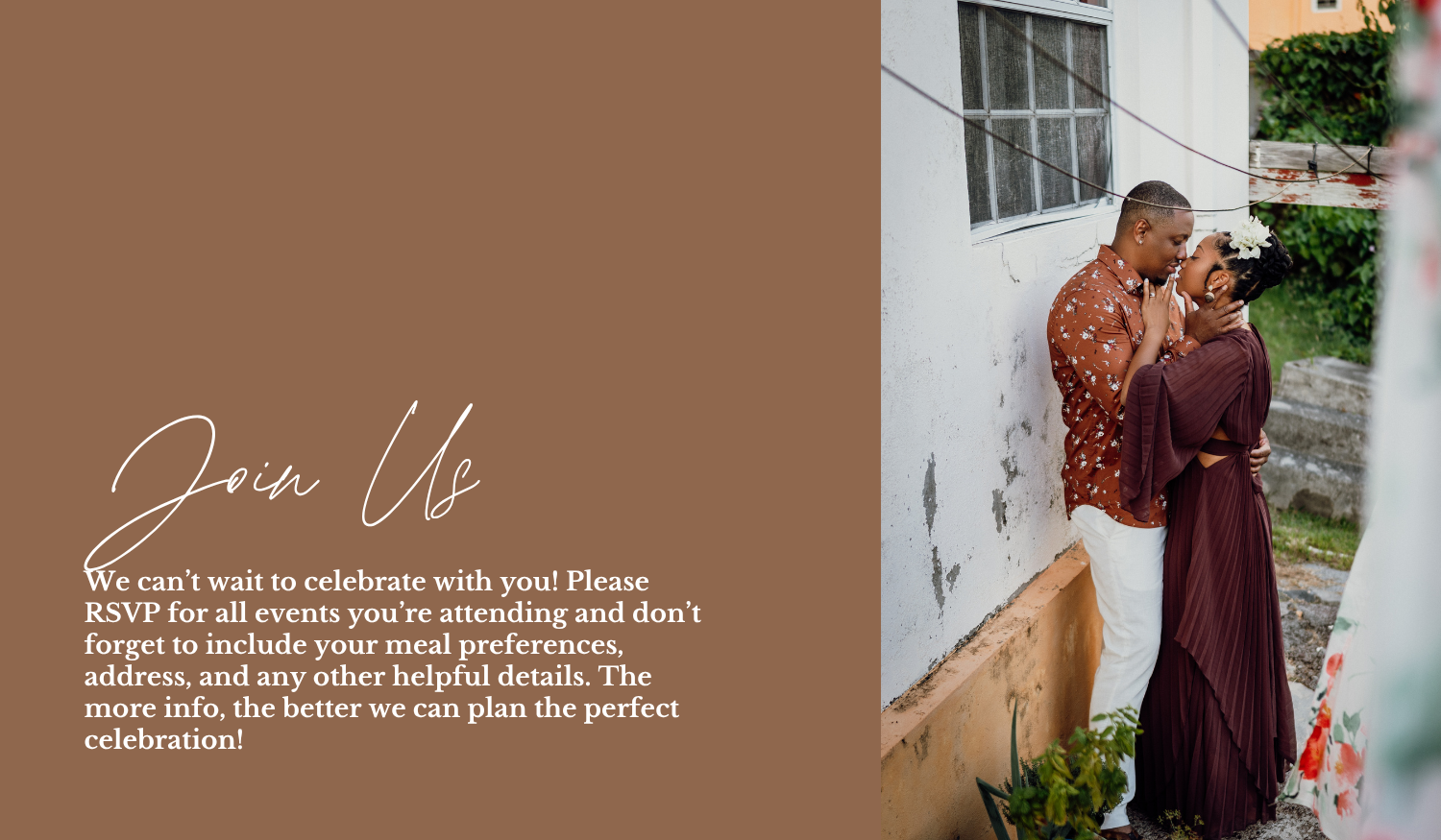 The Wedding Website of Kered Clement and Don Phillip