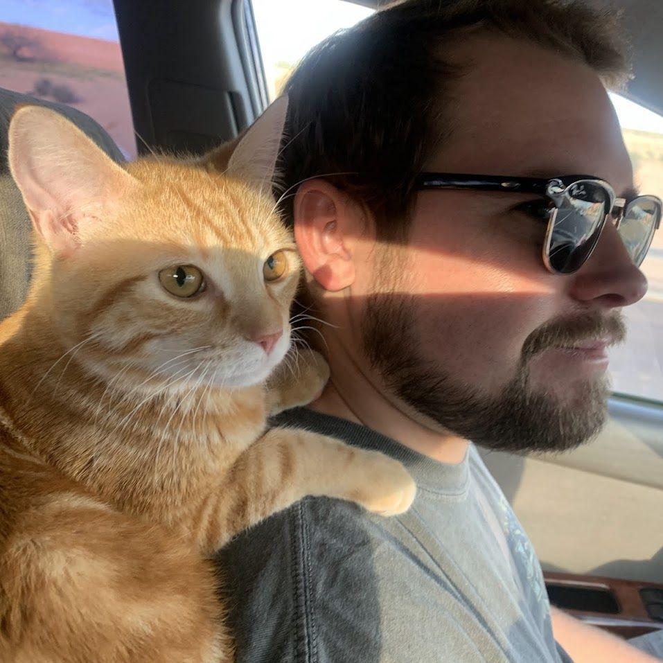Car ride with our baby boy Silvester
