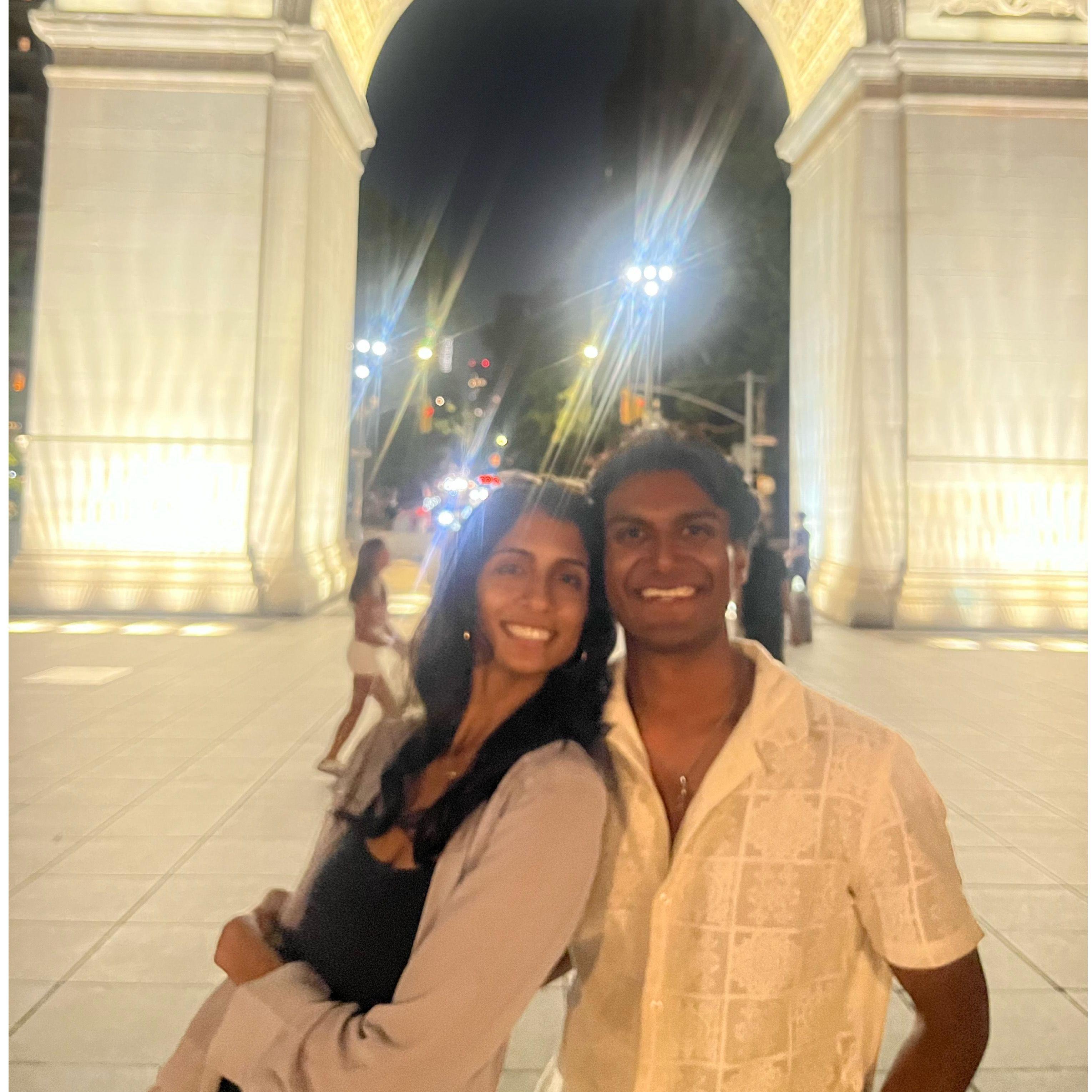 We spent a day walking from Maya's Alma Mater Columbia University all the way down to Little Italy. A lot of pasta was consumed that day.