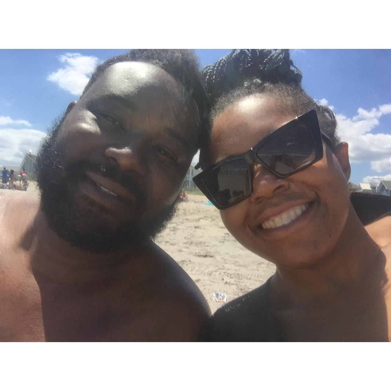 Our first beach trip