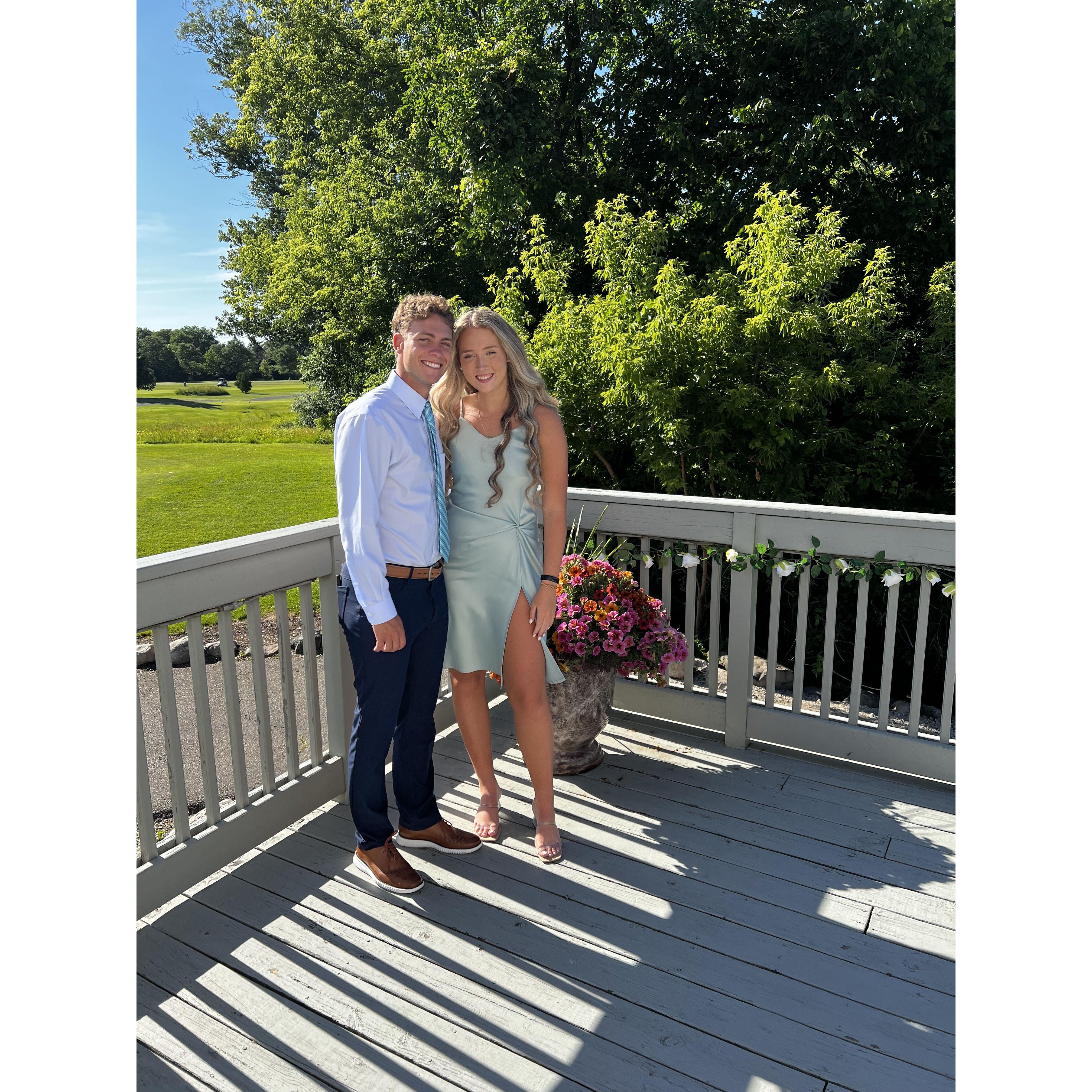McCarley's first time in Michigan at Kendra and Rocky's wedding!