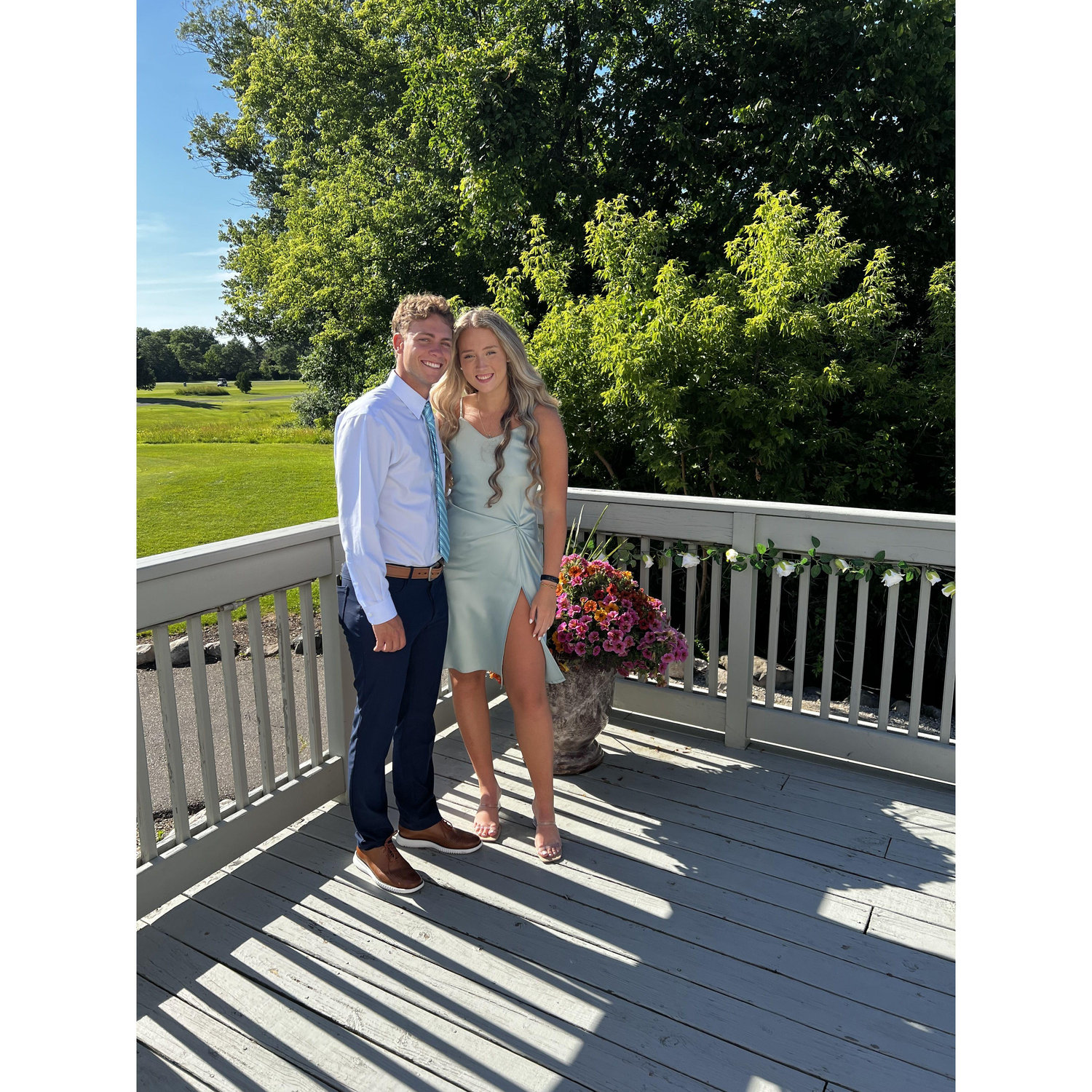 McCarley's first time in Michigan at Kendra and Rocky's wedding!